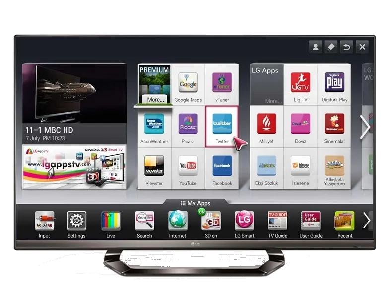 Замена модуля Wi-Fi LG 55LM640